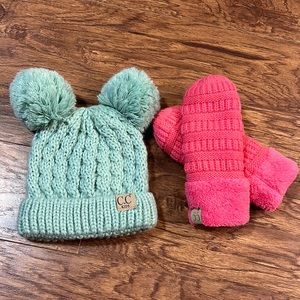 CC Beanie Hat & Gloves